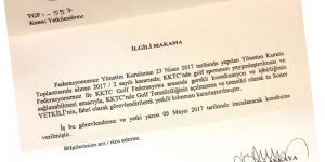 ‘GOLF’ yönetimi için de Türkiye’den ‘temsilci’ (!)