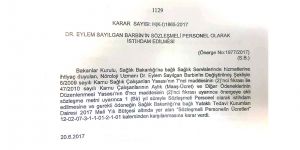 ‘Sözleşmeli Nöroloji Uzmanı’ istihdamı