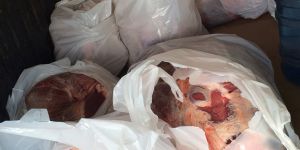 230 kilo kaçak et ele geçirildi…