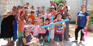 Resmin ustası Montessori çocuklarını ağırladı