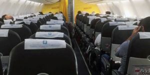 Pegasus uçağı pistte arıza yaptı, yolcular uçaktan indirildi!