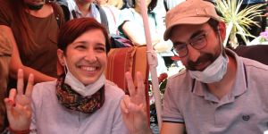 GÜLMEN VE ÖZAKÇA'YA KIBRIS'TAN DAYANIŞM