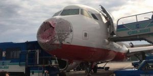 İstanbul üzerinde korkunç anlar!