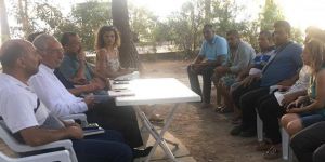 Güngördü, bölge sakinleriyle buluştu