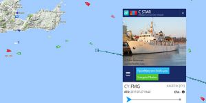 C-Star gemisi Girit'e sokulmuyor