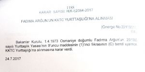 12 kişiye daha yurttaşlık!