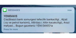 Toplu SMS mi  toplu ‘linç’ mi?