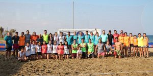 Plajın şampiyonları belli oldu