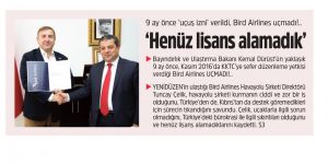 HP: BİRD AİRLİNES DİYE BİR ŞİRKET YOK...