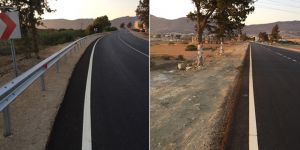 Eski Lefkoşa-Girne yolunda, güvenlik endişesi