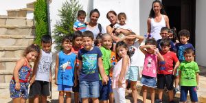 Sanatla yoğruldular