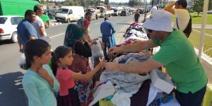 Güzelyurt’ta ikinci el eşya çadırı kuruluyor