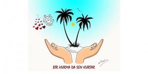 “Bir Hurma Da Den Kurtar!‘’ projesi için destek talebi
