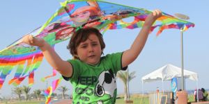 İskele’de uçurtma şöleni yapıldı