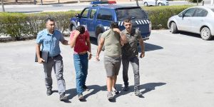 PAKETÇİ MOTOSİKLETİNİ ÇALDILAR!