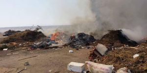 Alayköy çöplüğünde yangın!