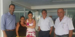 CTP Güzelyurt esnafı ile bayramlaştı