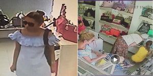 HIRSIZLIK ANI KAMERAYA YAKALANDI