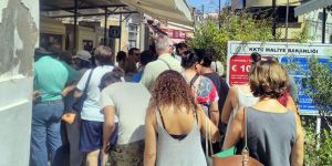 Turistlere ‘geçiş’ eziyeti