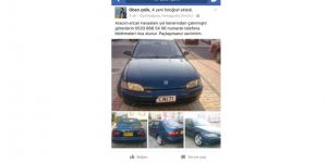 ‘Aracım çalındı, Görenler lütfen arasın’!