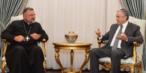 Akıncı, Youssef Soueif’i kabul etti