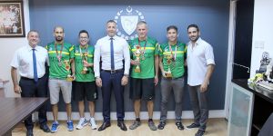 Cahitoğlu Ares’i kutladı