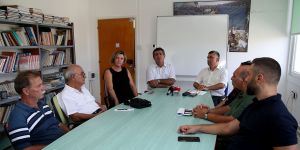 YKP'den KTÖS'e ziyaret