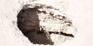 Kalavaç’ta ‘esrarengiz delik’!