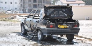 İç kısmı tamamen yandı