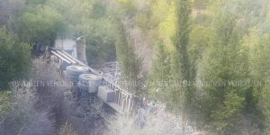 Girne - Değirmenlik Dağ yolunda kaza: 1’i ağır 2 yaralı!