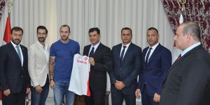 Guliyev ve Çintimar’dan Özgürgün’e ziyaret