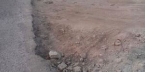 Ozanköy’de yol sorunu