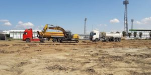 İş makineleri sahada