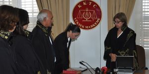 Cemaller yemin ederek yeni görevine başladı