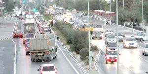 Geçiş hakkı için silah çekti!