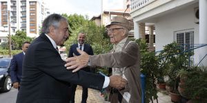 Akıncı efsane isim Ebeoğlu'nu ziyaret etti