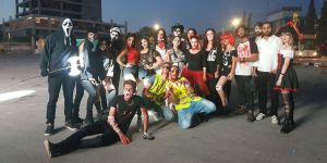 Cadılar Bayramı Partisi yoğun ilgi gördü