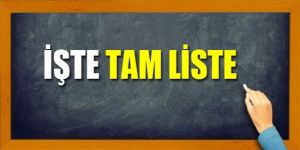 Öğretmen nakilleri açıklandı