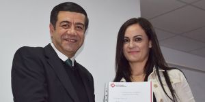 UFÜ öğrencilerine iş garanti sertifikaları verildi