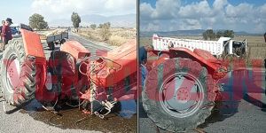 SÜTLÜCE'DE TRAFİK KAZASI: 1 AĞIR YARALI