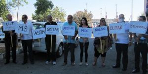 Mağusa Limanında Çevre Kirliliği protesto edildi