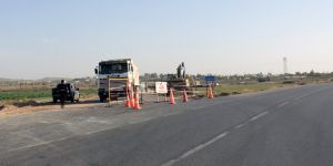 İskele’nin batı girişi trafiğe kapatıldı