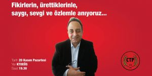 Taner Akcan anılacak