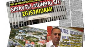 Usulsüz, yasa dışı, partizan!