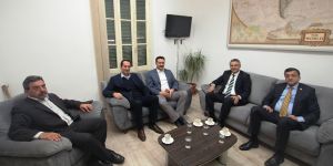 Sorakın, CHP’li heyeti kabul etti