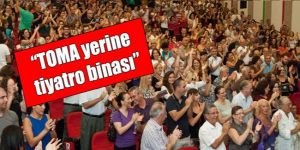 Tiyatro Festivali’nde TOMA protestosu