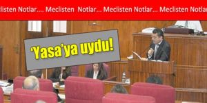 Erhürman ‘Geleneği’ bozdu,