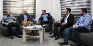 Serdar Denktaş GİAD heyetiyle bir araya geldi