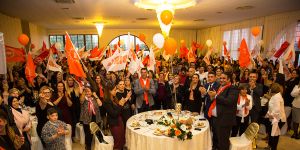 UBP'li kadınlar Lefkoşa'da buluştu