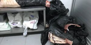 Kaçak ete suçüstü